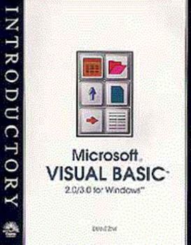 Hardcover Introductory Microsoft Visual Basic 2.0/3.0 Book