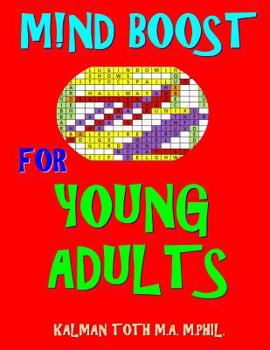 Paperback M!nd Boost for Young Adults: 132 Entertaining & Challenging Word Search Puzzles Book