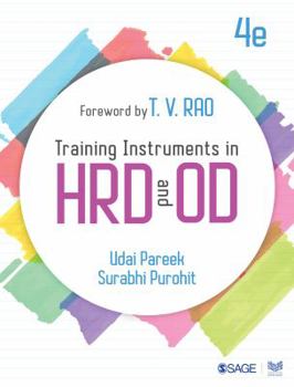 Paperback Training Instruments in Hrd and Od: Fourth Edition Book