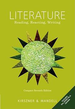 Paperback Literature: Reading, Reacting, Writing, 2009 MLA Update Edition Book