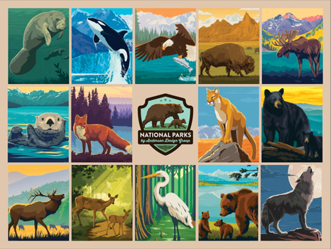 National Parks Wildlife: 1000-piece Puzzle