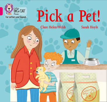 Paperback Pick a Pet!: Band 01b/Pink B Book