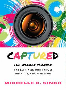 Paperback Captured: The Weekly Planner Book