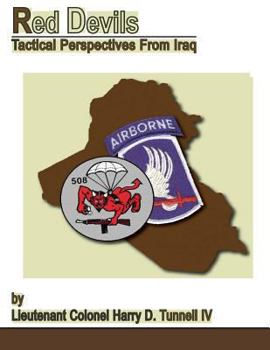 Paperback Red Devils Tactical Perspectives form Iraq Book