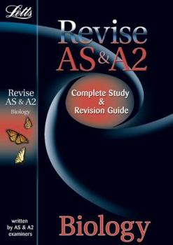 Paperback Letts Revise as & A2 Complete Study & Revision Guide: Biology Book