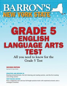 Paperback New York State Grade 5 English Lanuage Arts Test Book