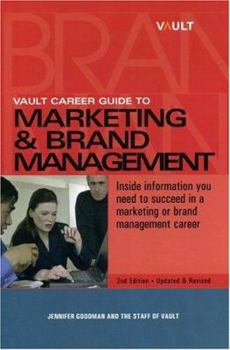 Paperback Vault Career Guide to Marketing & Brand Management Book