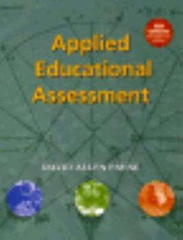 Hardcover Applied Educational Assessment, Windows Book