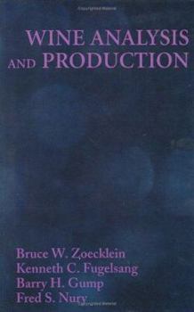 Hardcover Wine Analysis and Production Book