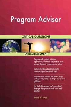 Paperback Program Advisor Critical Questions Skills Assessment Book