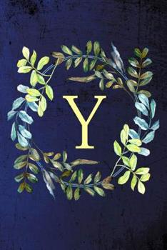 Paperback Y: Monogram Letter Y Notebook Book