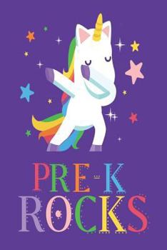 Pre-K Rocks: Dabbing Unicorn Back to School Pre-K Draw & Write Notebook