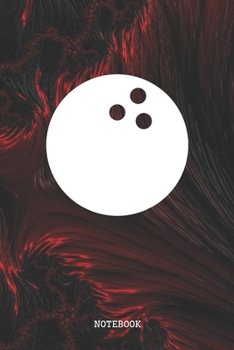 Paperback Notebook: Funny Bowling Training Quote / Saying Bowling Game Coach Planner / Organizer / Lined Notebook (6" x 9") Book