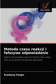 Paperback Metoda czasu reakcji i falszywe odpowiadanie [Polish] Book