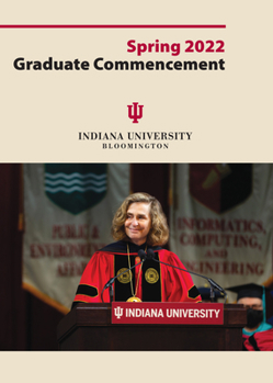 DVD Spring 2022 Commencement: Graduate Ceremony Book