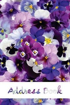 Address Book.: (Flower Edition Vol. 139) Glossy And Soft Cover, Large Print, Font, 6" x 9" For Contacts, Addresses, Phone Numbers, Em