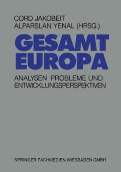 Paperback Gesamteuropa [German] Book