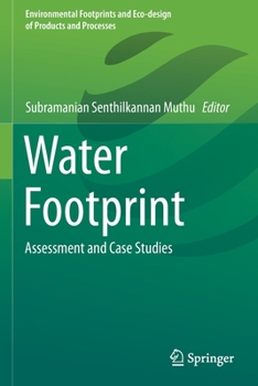 Paperback Water Footprint: Assessment and Case Studies Book