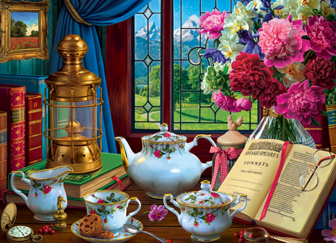 Misc. Supplies Tea Set 1000-Piece Puzzle Book