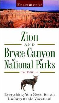 Paperback Frommer's Zion and Bryce Canyon National Parks Book