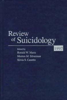 Hardcover Review of Suicidology, 1997 Book