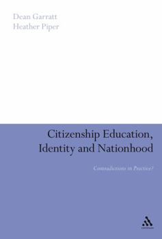 Hardcover Citizenship Education, Identity and Nationhood Book