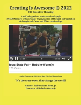 Paperback Creating Is Awesome (c) 2022: TRY Inventive Thinking Book