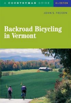 Paperback Backroad Bicycling in Vermont Book