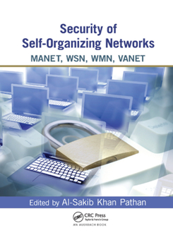 Paperback Security of Self-Organizing Networks: Manet, Wsn, Wmn, Vanet Book