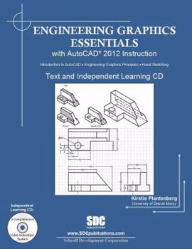 Paperback Engineering Graphics Essentials With Autocad 2012 Instruction Book