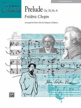 Paperback Chopin: Prelude, Op. 28, No. 4 Book
