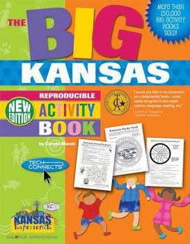 Paperback The Big Kansas Reproducible Activity Book! Book