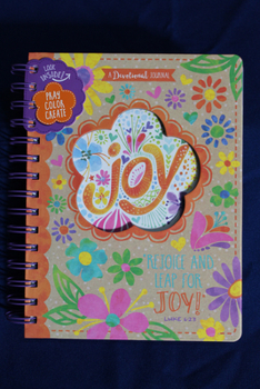 Hardcover Joy Devotional Journal Book