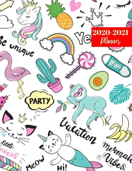 2020-2021 Planner: Nifty 24 Months Calendar, 2 Year Appointment Calendar, Business Planners, Agenda Schedule Organizer Logbook and Journal