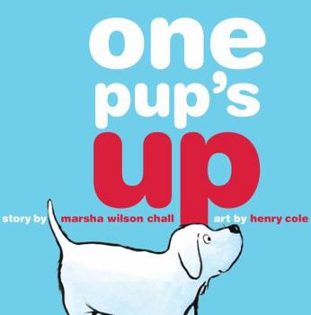 Hardcover One Pup's Up Book