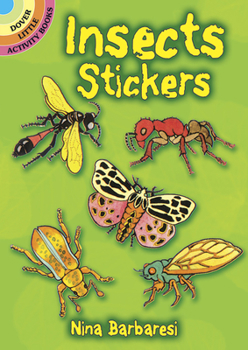 Paperback Insects Stickers Book