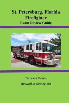 Paperback St. Petersburg, Florida Firefighter Exam Review Guide Book
