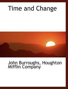 Paperback Time and Change Book