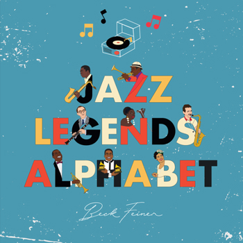 Hardcover Jazz Legends Alphabet Book