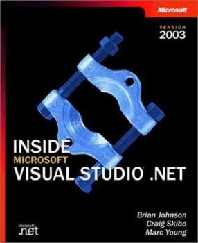 Paperback Inside Microsoft Visual Studio .Net Book