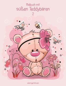 Paperback Malbuch mit süßen Teddybären 2 [German] Book