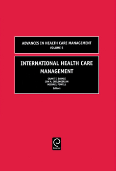 Hardcover International Health Care Management Book