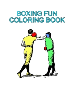 Paperback Boxing Fun Coloring Book