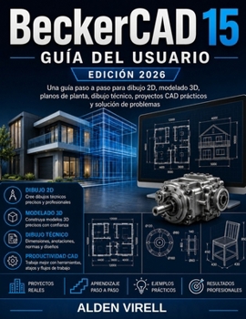 Paperback BeckerCAD 15 2026 para principiantes [Spanish] Book