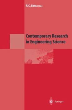 Hardcover Contemporary Research in Engineering Science Book