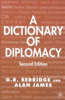 Paperback A Dictionary of Diplomacy Book