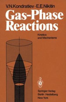 Paperback Gas-Phase Reactions: Kinetics and Mechanisms Book