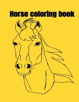 Paperback Horse coloring book