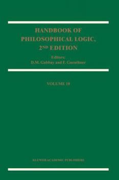 Hardcover Handbook of Philosophical Logic: Volume 10 Book