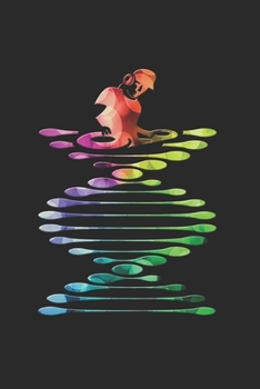 DJ Notizbuch: Dj Notizbuch die Perfekte Geschenkidee f�r DJs oder Dj Fans. Das Taschenbuch hat 120 wei�e Seiten mit Punktraster die dich beim Schreiben oder skizzieren unterst�tzten.